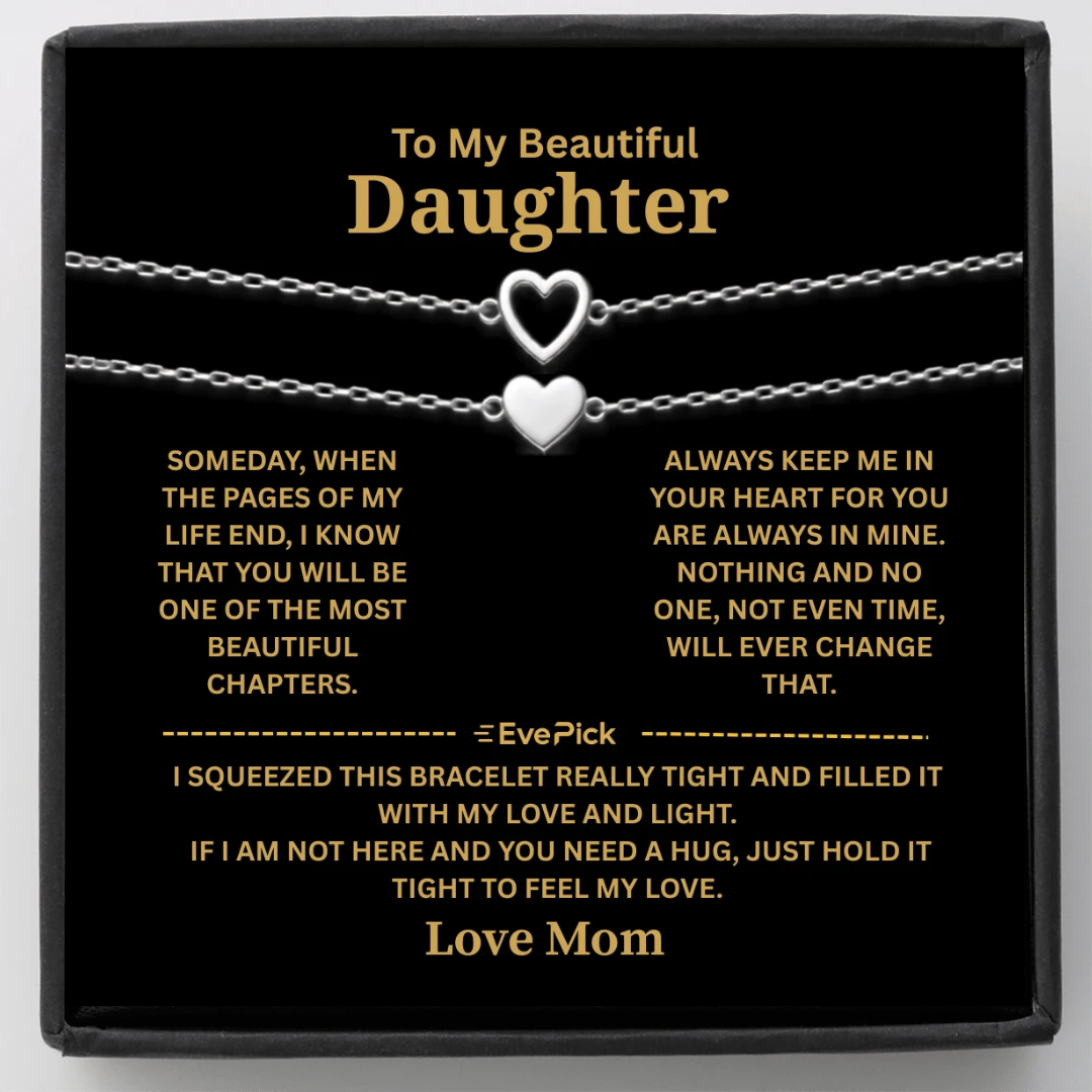 My Beautiful Daughter "Always Keep Me In Your Heart" Love Mom