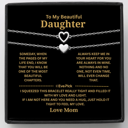My Beautiful Daughter "Always Keep Me In Your Heart" Love Mom