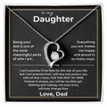 To My Daughter - Being Your Dad - Beautiful Gift Set